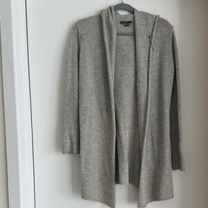 Vince Women's Heather Gray Cardigan